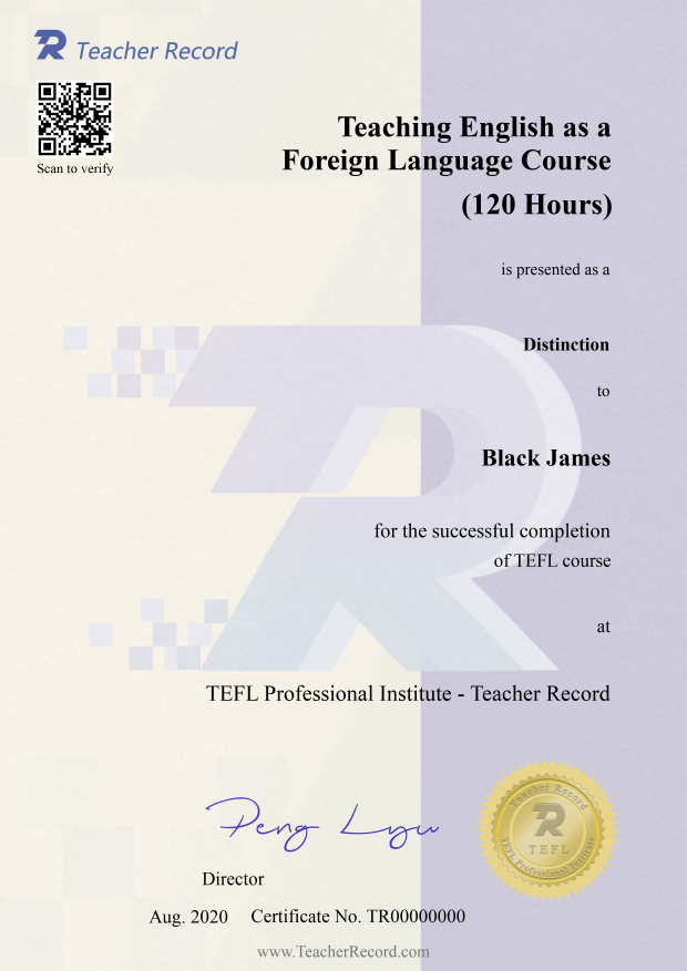 Tefl Certificate (Hard Copy) - Authorize Tefl & Tesol Certificate